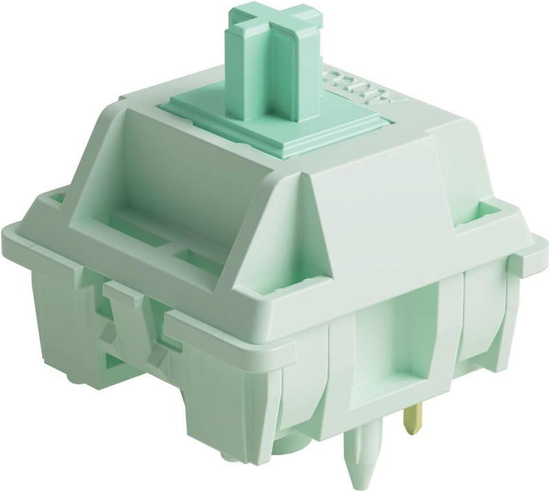 AKKO Botany Keyboard Switch for Mechanical Gaming Keyboard, 5-Pin 38gf Linear Pre-Lubed Switches (45pcs) - Image 1